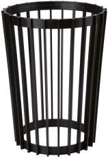 Stojalo za rože + vložek Standy - črno - FOM5496