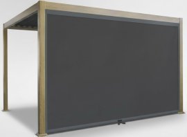 Roleta za aluminijasto pergolo 4 m, ročna, 366 cm - RIT1460