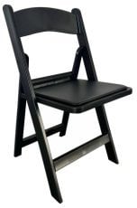 Zložljiv catering stol - črn - ZUM6303