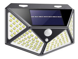 Solarna LED svetilka s senzorjem gibanja - hladno bela - SOL6124