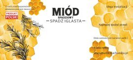 Kpl. 100 etiket za med iz mane – iglavčeva mana 116 x 50 mm *8306