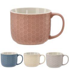Porcelanasta skodelica Honey 480 ml, pak. 4 kos - NAN7322 