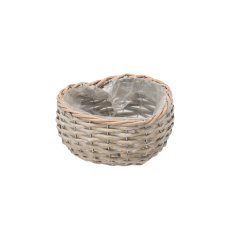 VRTNA KOŠARA IZ VITJA SRCE 17 × 19 × 8 cm *9261