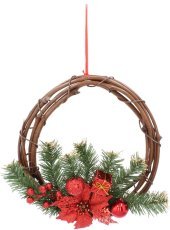 Viseči božični venec 30 cm - ANT9663
