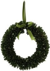 Božični venec z zelenim trakom 30 cm - HIL6185