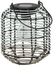 Solarna svetilka 19 cm LED - zeleno-siva - LAP5962