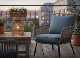 Chomik - Solarna svetilka 20 cm LED - rjava - LAP5993