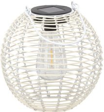 Solarna svetilka 19 cm LED - bela - LAP6051