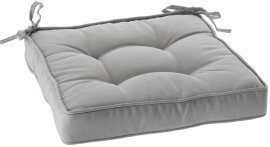 Blazina za stol 40x40 cm - svetlosiv - POD6655