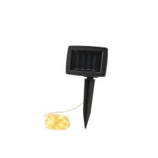 Chomik - Solarne LED lučke na žici, 100 lučk - toplo bela - SOL6031