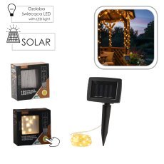 Chomik - Solarne LED lučke na žici, 100 lučk - toplo bela - SOL6031