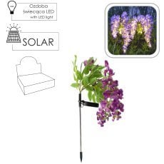 Solarna svetilka - wisteria 40 LED - toplo bela - SOL4705