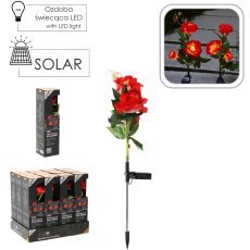 Chomik - Sončna svetilka Roza 3 LED - toplo bela - SOL4712