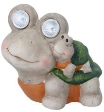 Vrtna figurica – Želva s svetlečimi očmi LED - GOT7805