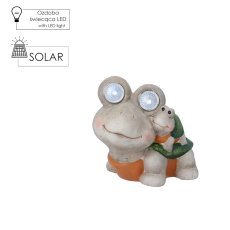 Chomik - Vrtna figurica – Želva s svetlečimi očmi LED - GOT7805