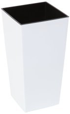 Cvetlični lonec Fonezja z vložkom 140 cm – bel - LAM55319