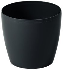 Cvetlični lonec Magnolia 25 cm - črn - LAM42050