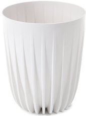 Cvetlični lonec Mira 19 cm – bel - LAM59133