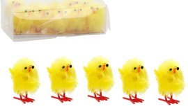 Komplet 10 velikonočnih rumenih piščančkov - SUN7215