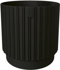 Cvetlični lonec Mika Cyli Petit 26&nbsp;cm - črn&nbsp;- FOM0767