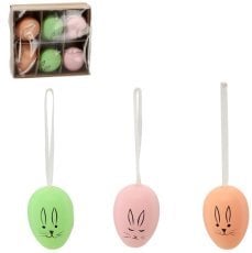 Komplet 6 velikonočnih jajc Zajček - SUN8197