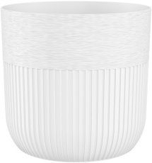 Cvetlični lonec Luca 19 cm - bel - FOM5779