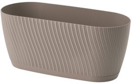 Cvetlični lonec Mika 27 cm - sivo-bež - FOM4735