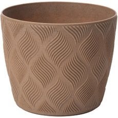 Cvetlični lonec Flow Petit Eco Wood 17 cm - naravni les - FOM7408