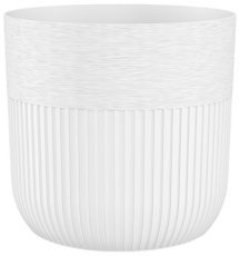 Cvetlični lonec Luca 22 cm - bel - FOM6905