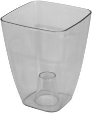 Kvadratni prozorni lonček za orhideje 13 cm - FOM5980