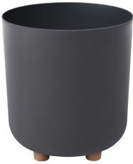 Cvetlični lonec Sofia 24 cm - črn - LAM44252