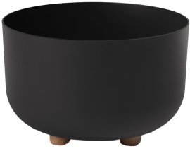 Cvetlični lonec Sofia 27 cm - črn - LAM44269