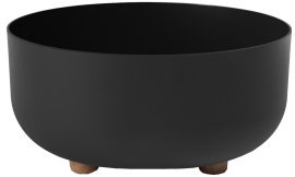 Cvetlični lonec Sofia 30 cm - črn - LAM44276