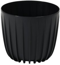 Cvetlični lonec Mira 20 cm - črn - LAM45174