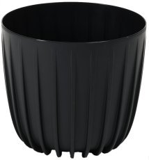 Cvetlični lonec Mira 24 cm - črn - LAM45181