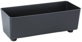 Pravokotni cvetlični lonec za sadike 37,5 cm - antracit - LAM23062