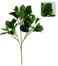 Umetna vejica – veliki zeleni listi 52 cm - HID3994