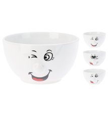 Porcelanasta skodelica 500 ml z nasmeškom *8454