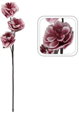 Dekorativna roža – 84 cm rožnata - TER3051