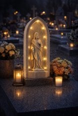 Figura Jezus v kapelici LED - DED1598