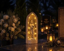 Figura Jezus v kapelici LED - DED1611