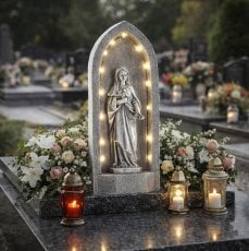 Figura Marija v kapelici LED - DED1628