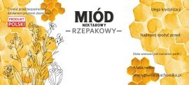 Komplet 100 etiket med nektarjev repični 116 x 50 mm *8252