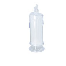 Sveča LED 6,3 x 18 cm polprosojna disp=12kos *1576