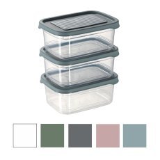 Komplet 3 pravokotnih posod Festiva 850 ml *6184