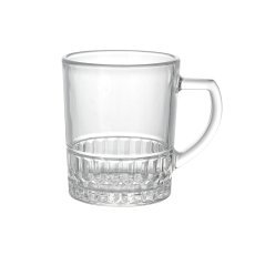 Komplet 6 rebrastih kozarcev z ročajem 240 ml *6137
