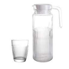 Komplet 6 kozarcev 250 ml + vrč 1000 ml *3881