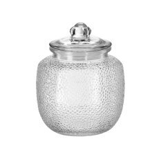 Kozarec 1,9 l okrogle oblike s steklenim pokrovom *5291