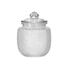 Kozarec 1,5 l okrogle oblike s steklenim pokrovom *5307
