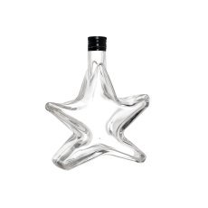 Steklenička zvezda 200 ml z kovinskim pokrovčkom 28 mm *5710